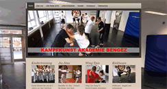 Desktop Screenshot of kampfsport-rodgau.de